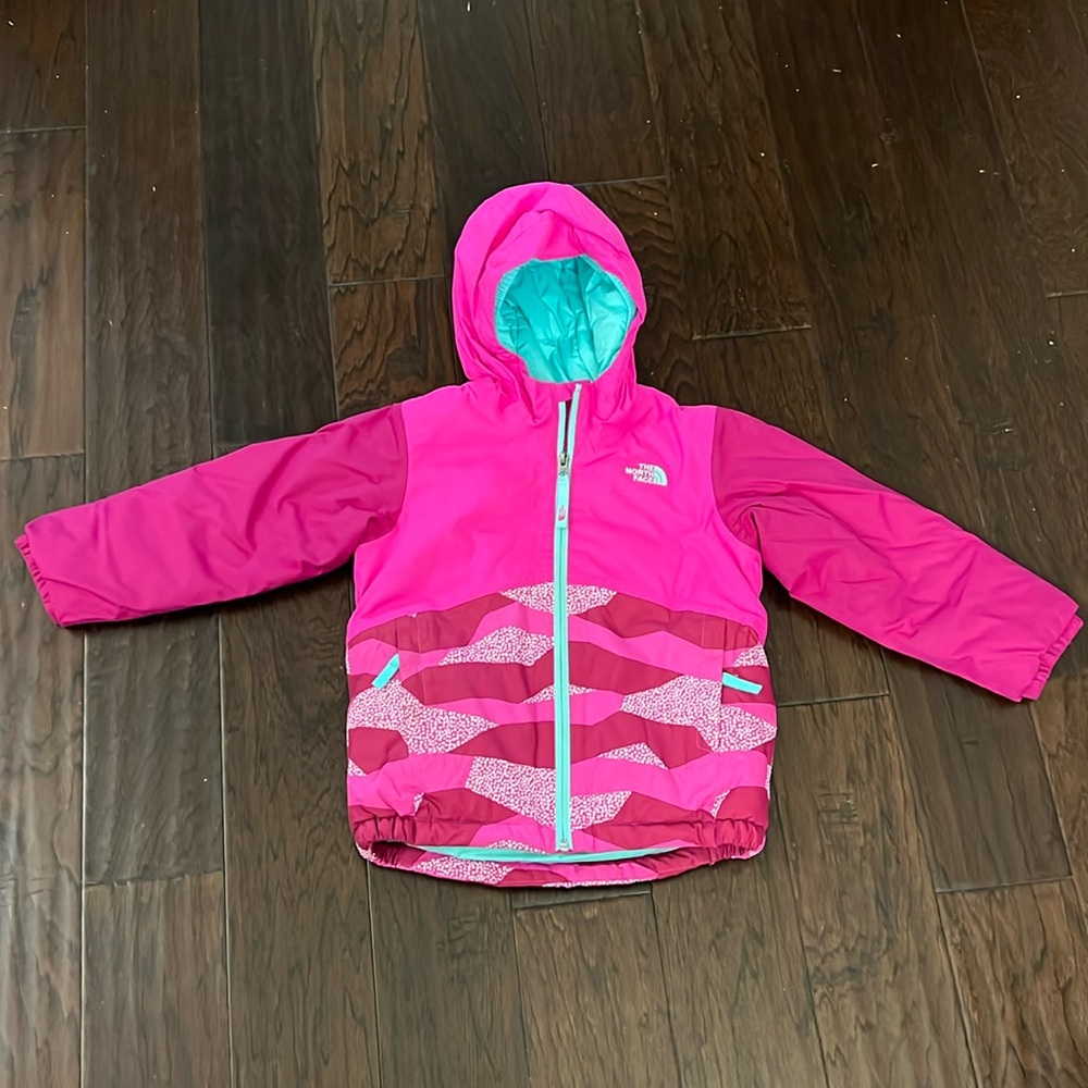 North Face girls ski jacket size S (5)